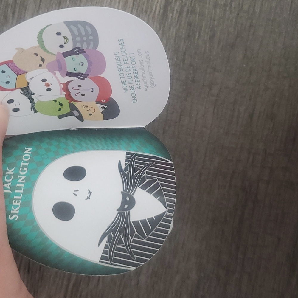 Jack skellington squishmallow 8in - Picture 5 of 5